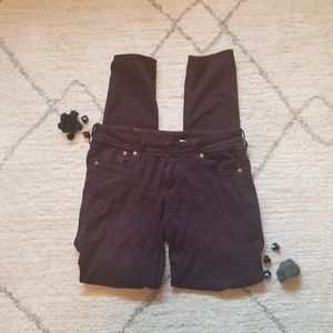 H&M plum skinny jeans